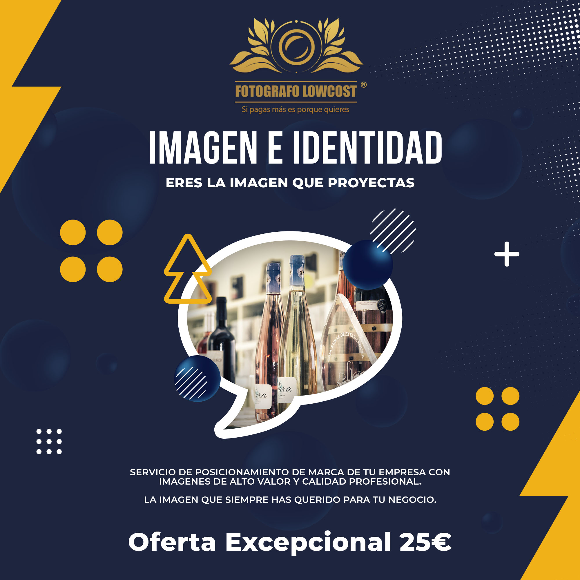 fotografo en imagen corporativa de empresas Alange 