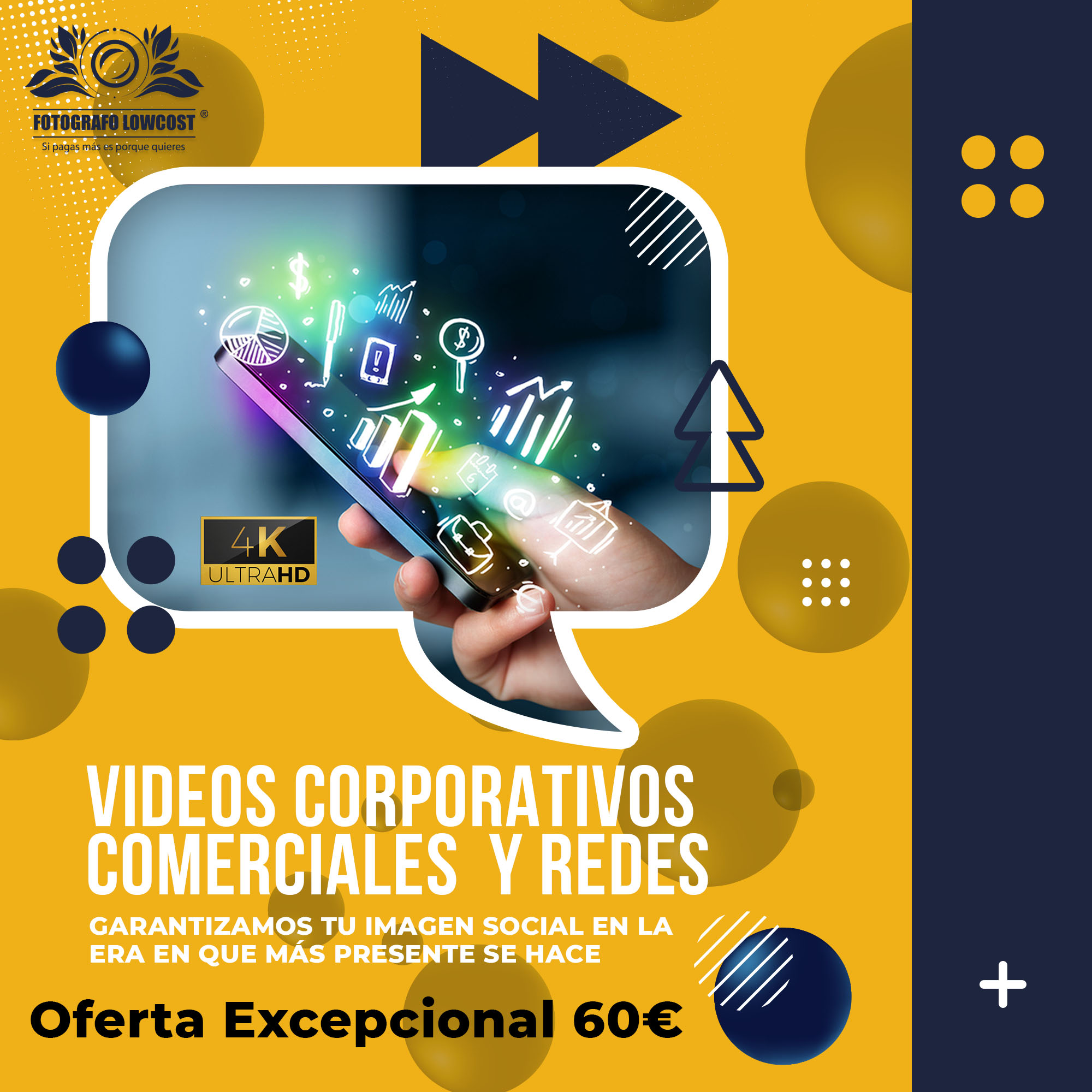fotografo en videos para empresas Low Cost Valverde de Merida 